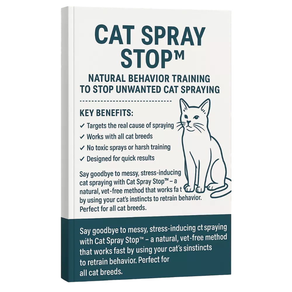 Cat Spray Stop™ – Natural Behavior Training to Stop Unwanted Cat Spraying