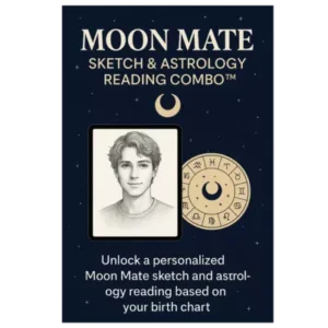 Moon Mate Sketch & Astrology Reading Combo™
